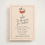 "campari" - Party Invitations in Creme by chocomocacino - Front