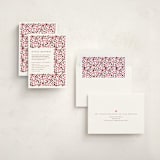 "Heart Flowers" - Party Invitations in Ivory by Sierra Lee - Assembled