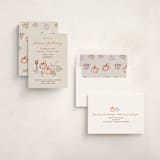 "Autumn Evenings" - Party Invitations in Pumpkin Spice by Cass Loh - Assembled