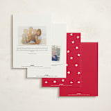 "Party in the USA" - Party Invitations in Crimson by Baumbirdy - Back of Card Options