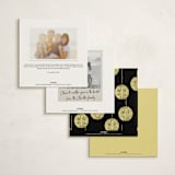 "Cocktails and Convos" - Party Invitations in Butter by Inkblot Design - Back of Card Options