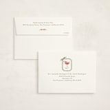 "Cheers To You" - Party Invitations in Candy Cane by Susan Zinader - FREE Recipient Addressing