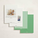 "Wreath With Bow" - Party Invitations in Greenery by mo kelley - Back of Card Options
