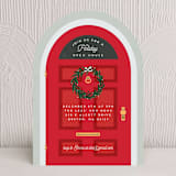 "holiday move" - Party Invitations in Poinsettia by Erica Krystek - Front