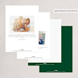 "holiday move" - Party Invitations in Poinsettia by Erica Krystek - Back of Card Options