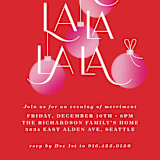 "Modern Display" - Party Invitations in Gumdrop by Corinne Malesic - Detail