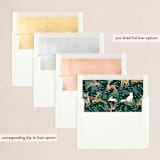 "Woodland Community" - Party Invitations in Forest by Alethea and Ruth - Envelope Liner Options