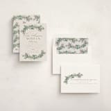 "Merry and Happy" - Party Invitations in Toffee by Ashlee Townsend - Assembled