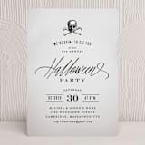"Dying to See You" - Party Invitations in Pewter by Hooray Creative - Front