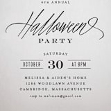 "Dying to See You" - Party Invitations in Pewter by Hooray Creative - Detail