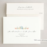 "Blooming Brunch" - Party Invitations in Rose by Ashley DeMeyere - FREE Recipient Addressing