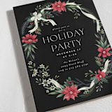 "A Holiday Party" - Party Invitations in Ebony by Chris Griffith - Detail