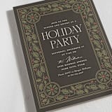 "engraved frame" - Party Invitations in Pine by Robert and Stella - Detail