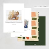 "Holiday Gift Swap" - Party Invitations in Cream by Sierra Lee - Back of Card Options
