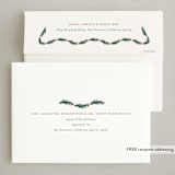"Garland" - Party Invitations in Balsam Fir by Claudia Orengo - FREE Recipient Addressing