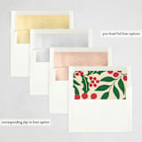 "Celosia" - Party Invitations in Vanilla by Deynaaz Daraei - Envelope Liner Options