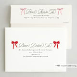 "Bow Wreath" - Party Invitations in Forest by Jackie Crawford - FREE Recipient Addressing