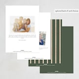 "Christmassy" - Party Invitations in Eggnog by Creo Study - Back of Card Options