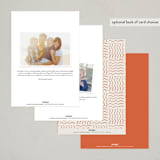 "simple christmas" - Party Invitations in Buttercream by Kelly Watkins - Back of Card Options