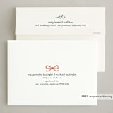 "simple christmas" - Party Invitations in Buttercream by Kelly Watkins - FREE Recipient Addressing