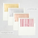 "Eat, Drink, and be Merry" - Party Invitations in Berry by Little Blue Designs - Envelope Liner Options
