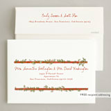 "Vintage Winter frame" - Party Invitations in Pudding by Creo Study - FREE Recipient Addressing