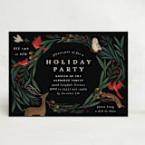 "holiday faunae" - Party Invitations in Holly Berry by Grae - Front