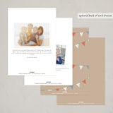 "Red White & Blue BBQ" - Party Invitations in Whipped Cream by Susan Zinader - Back of Card Options