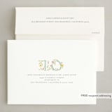 "Easter Garden" - Party Invitations in Teal by Angela Thompson - FREE Recipient Addressing