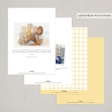 "Easter Celebration" - Party Invitations in Daffodil by Hudson meet Rose - Back of Card Options