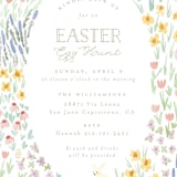 "Easter Celebration" - Party Invitations in Daffodil by Hudson meet Rose - Detail