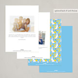 "Egg Hunt" - Party Invitations in Eggshell by Laura Moyer - Back of Card Options