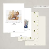 "JingleMingle" - Party Invitations in Sand by samovilka - Back of Card Options