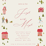 "JingleMingle" - Party Invitations in Sand by samovilka - Detail