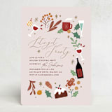 "Toasty party" - Party Invitations in Eggnog by Cindy Chu - Front