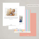 "candy hearts" - Party Invitations in Pastel by Ellen Schlegelmilch - Back of Card Options