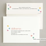 "candy hearts" - Party Invitations in Pastel by Ellen Schlegelmilch - FREE Recipient Addressing