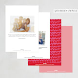 "ugly sweater" - Party Invitations in Fuchsia by Jennifer Lew - Back of Card Options