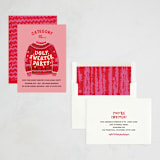 "ugly sweater" - Party Invitations in Fuchsia by Jennifer Lew - Assembled
