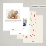 "La Party" - Party Invitations in Ivory by Baumbirdy - Back of Card Options