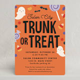 "Spooky Sweets" - Party Invitations in Pumpkin by Kacey Kendrick Wagner - Front