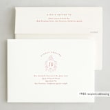 "Champagne Party Pop" - Party Invitations in Ruby by Jackie Crawford - FREE Recipient Addressing
