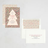"Holiday Cheer" - Party Invitations in Fruitcake by Pixel and Hank - Assembled