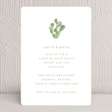 "Tacos and Tequila" - Party Invitations in Olive by Julie Murray - Front