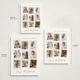"Nine Snapshots" - Holiday Cards in Snow by Hooray Creative - Formats Available