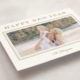 "Resort style" - Holiday Cards in Caramel by Stacey Meacham - Detail