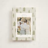 "All Evergreen" - Holiday Cards in Greenery by Heather Cairl - Front