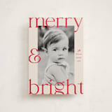"Candy Canes" - Holiday Cards in Candy Cane by Maria Alou - Front