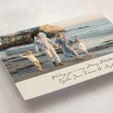 "Written Wish" - Holiday Cards in Ivory by Cass Loh - Detail