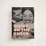 "Bring on the cheer" - Holiday Cards in Creamsicle by Snow and Ivy - Front